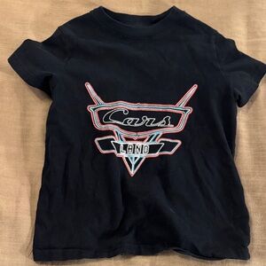 Kids Black Cars Land T-Shirt